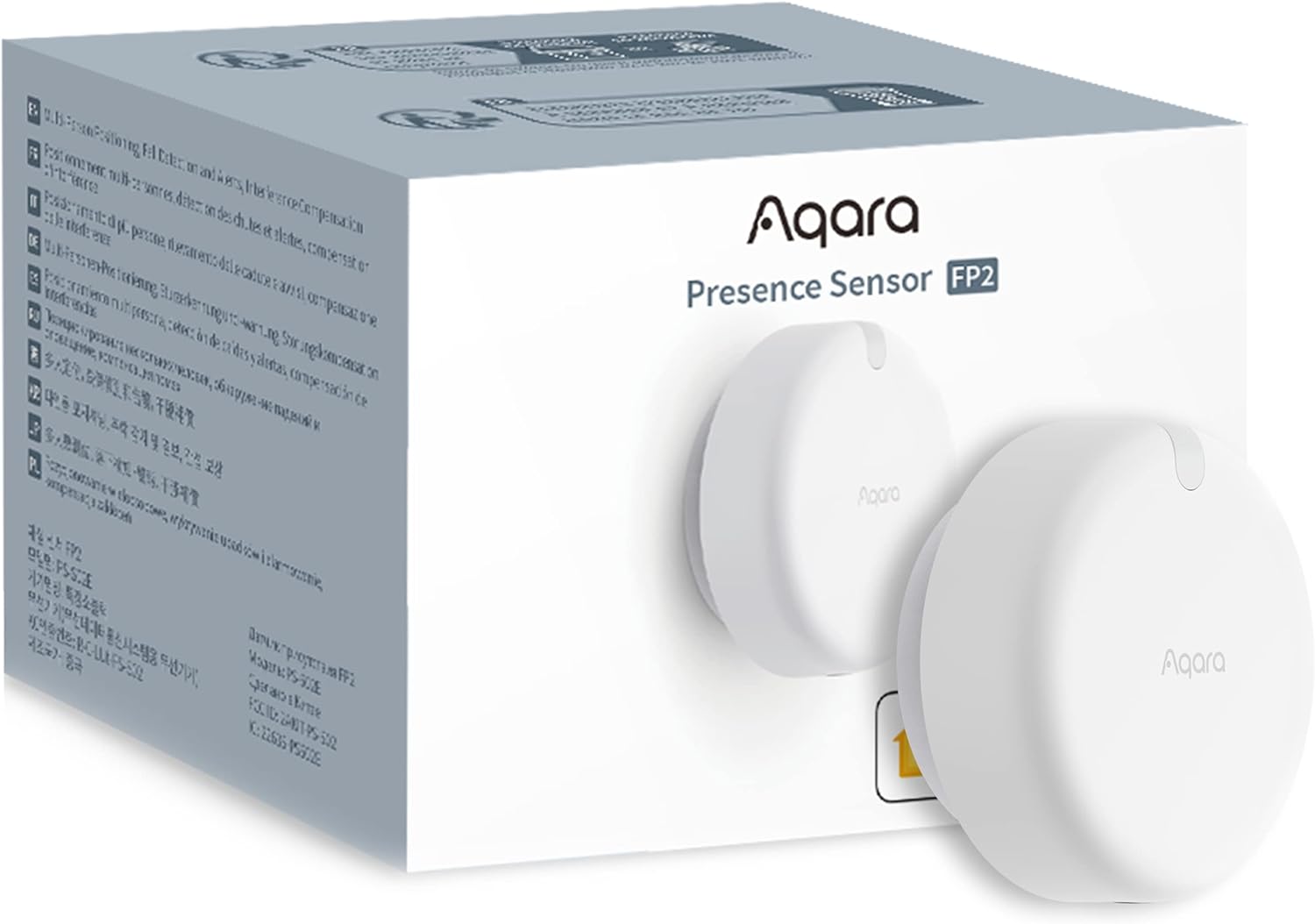 Aqara Presence Sensor FP2 — White, wired sensor